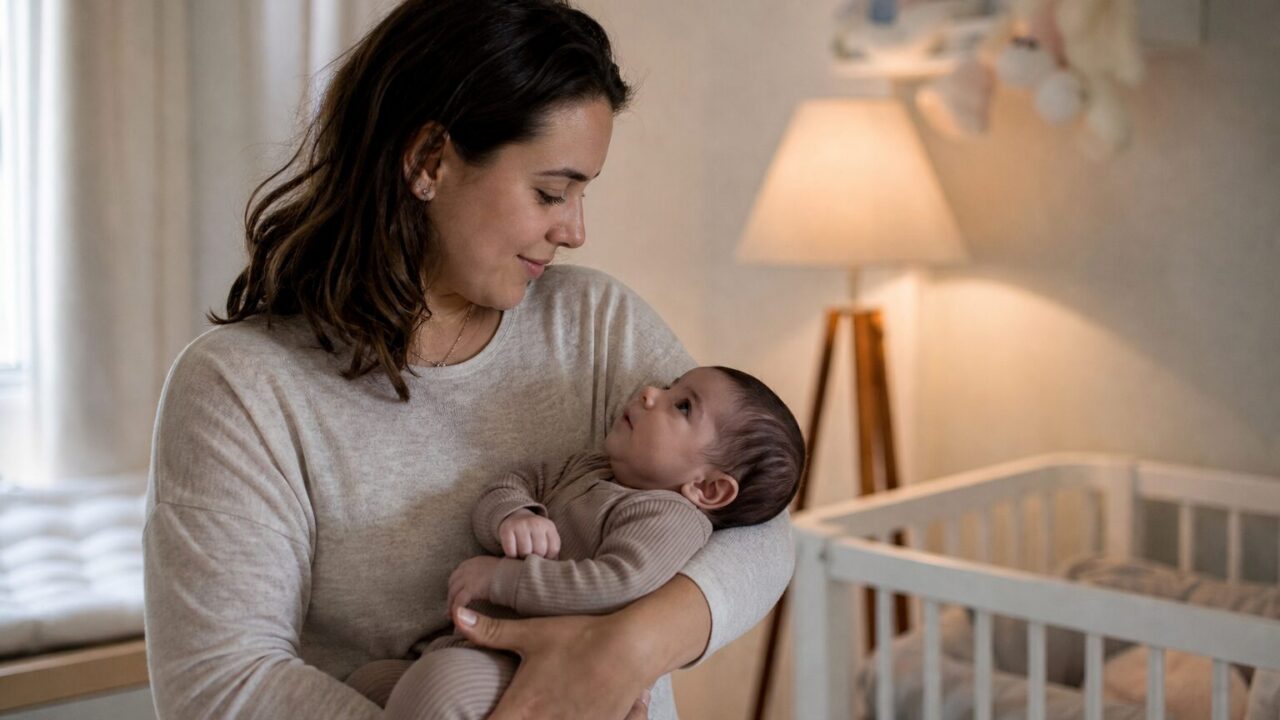 Ilustração da matéria: Como Construir a Rotina de Sono do Seu Bebê: Passo a Passo dos 3 aos 6 Meses
